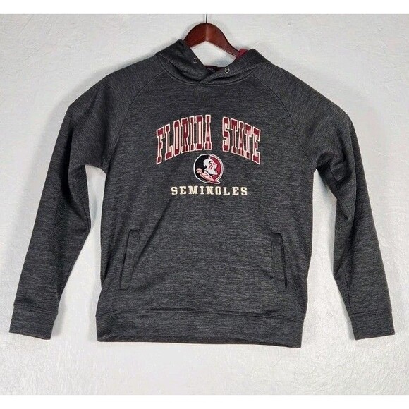 Colosseum Athletics Other - Colosseum FSU Grey Men Hoodie Pullover Sz M Florida State Seminoles Athleisure